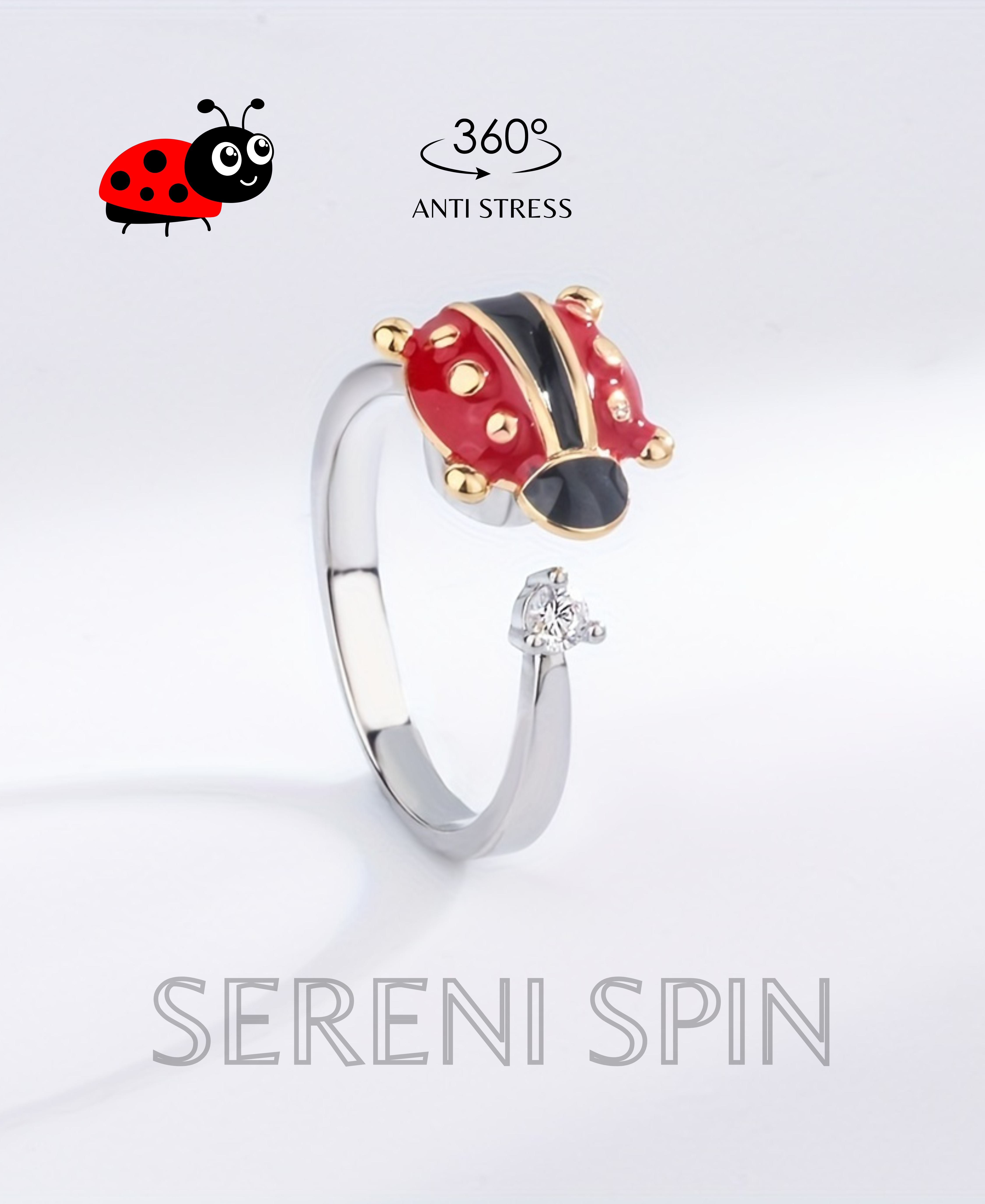 The 'Ladybug' Ring 🐞